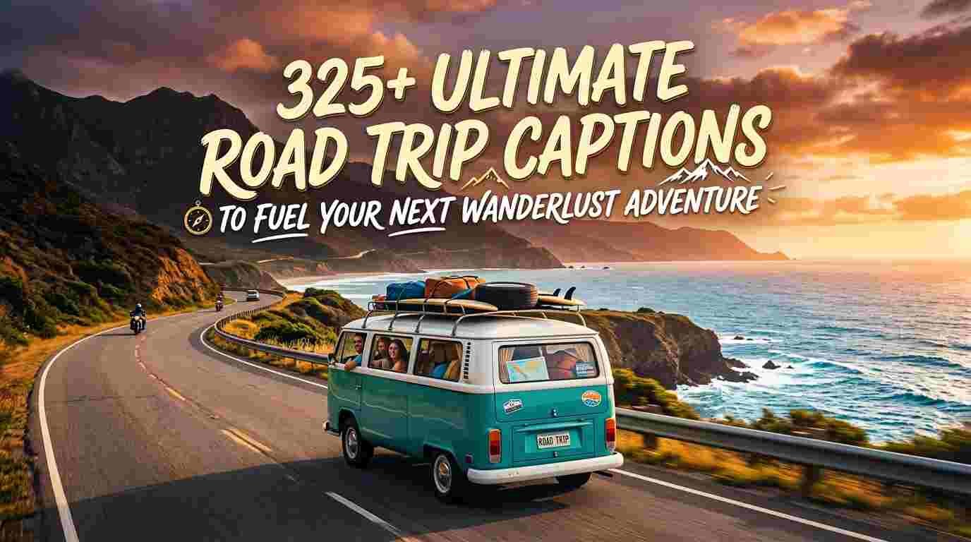 Ultimate Road Trip Captions to Fuel Your Next Wanderlust Adventure