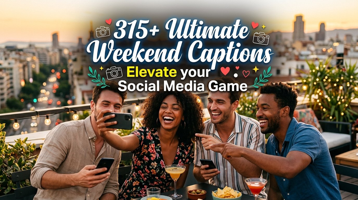 Weekend Captions to Make Your Days More Memorable