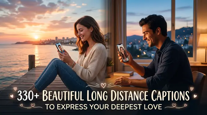Beautiful Long Distance Captions Express Deepest Love