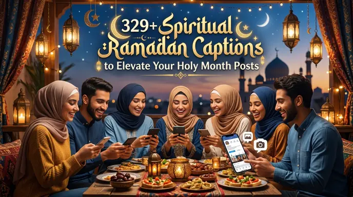 Spiritual Ramadan Captions Elevate Holy Month Posts